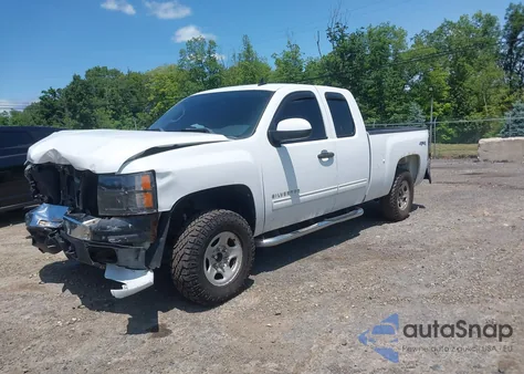 2011 Chevrolet Silverado 1500 Ls из США, поврежденный, VIN 1GCRKREAXBZ313160